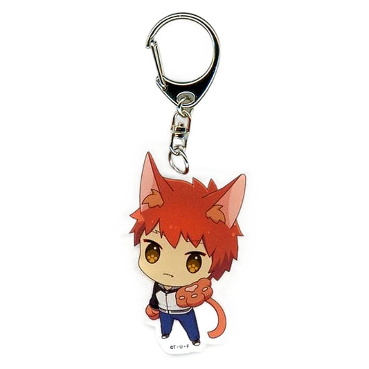 Shiro Emiya Fate/stay night: Heaven's Feel Nyaforme Acrylic Charm Charm [USED]
