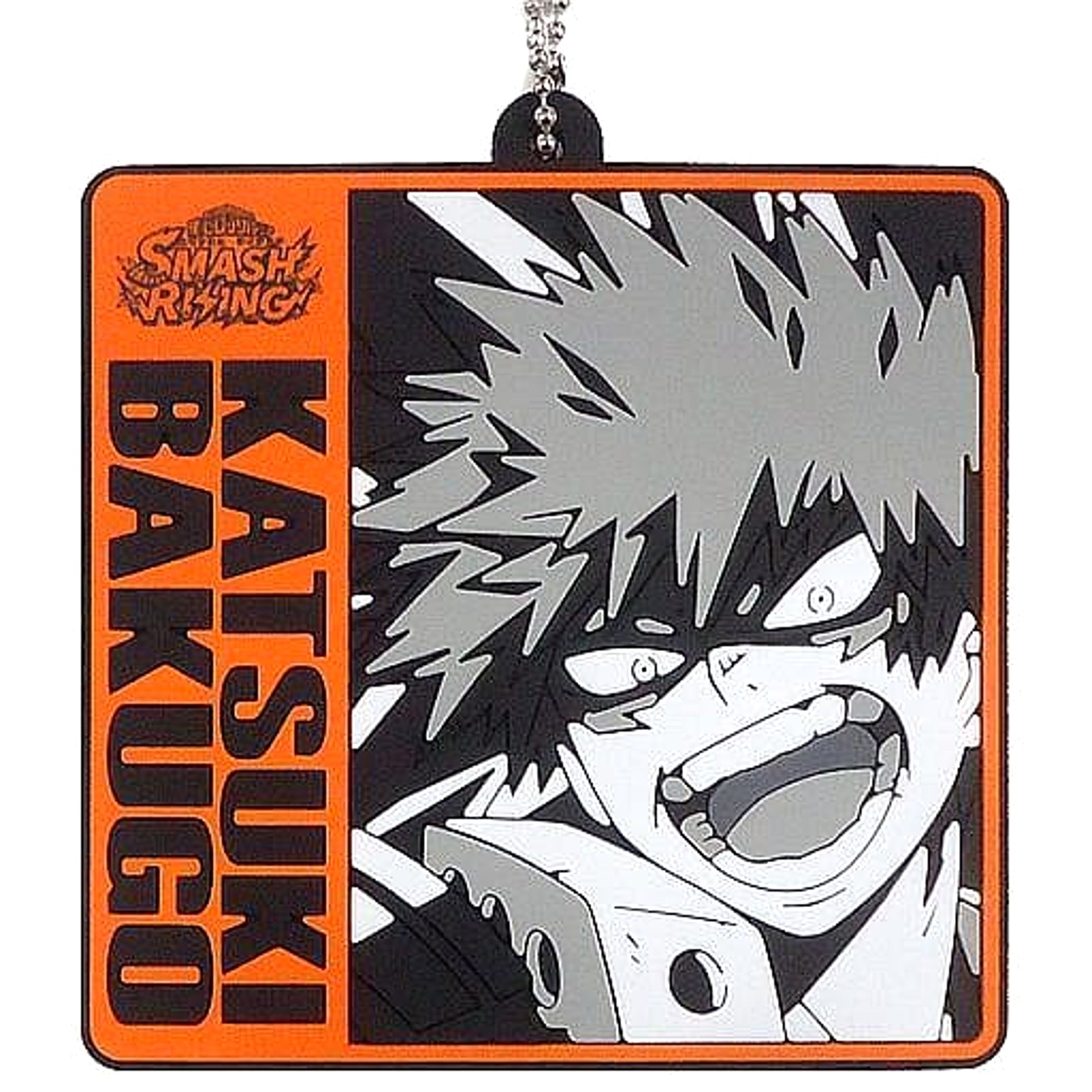 My Hero Academia Katsuki Bakugo Ichiban Kuji Next Generations! Feat. Smash Rising Rubber Keychain Prize H Keychains [USED]
