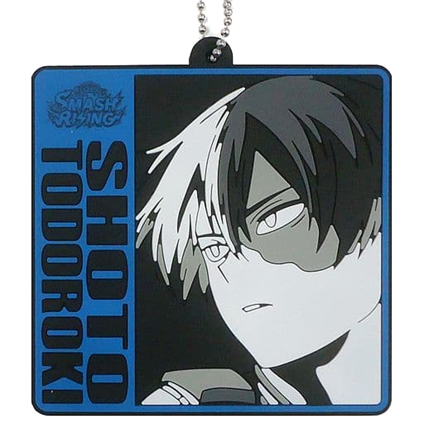 My Hero Academia Shoto Todoroki Ichiban Kuji Next Generations! Feat. Smash Rising Rubber Keychain Prize H Keychains [USED]