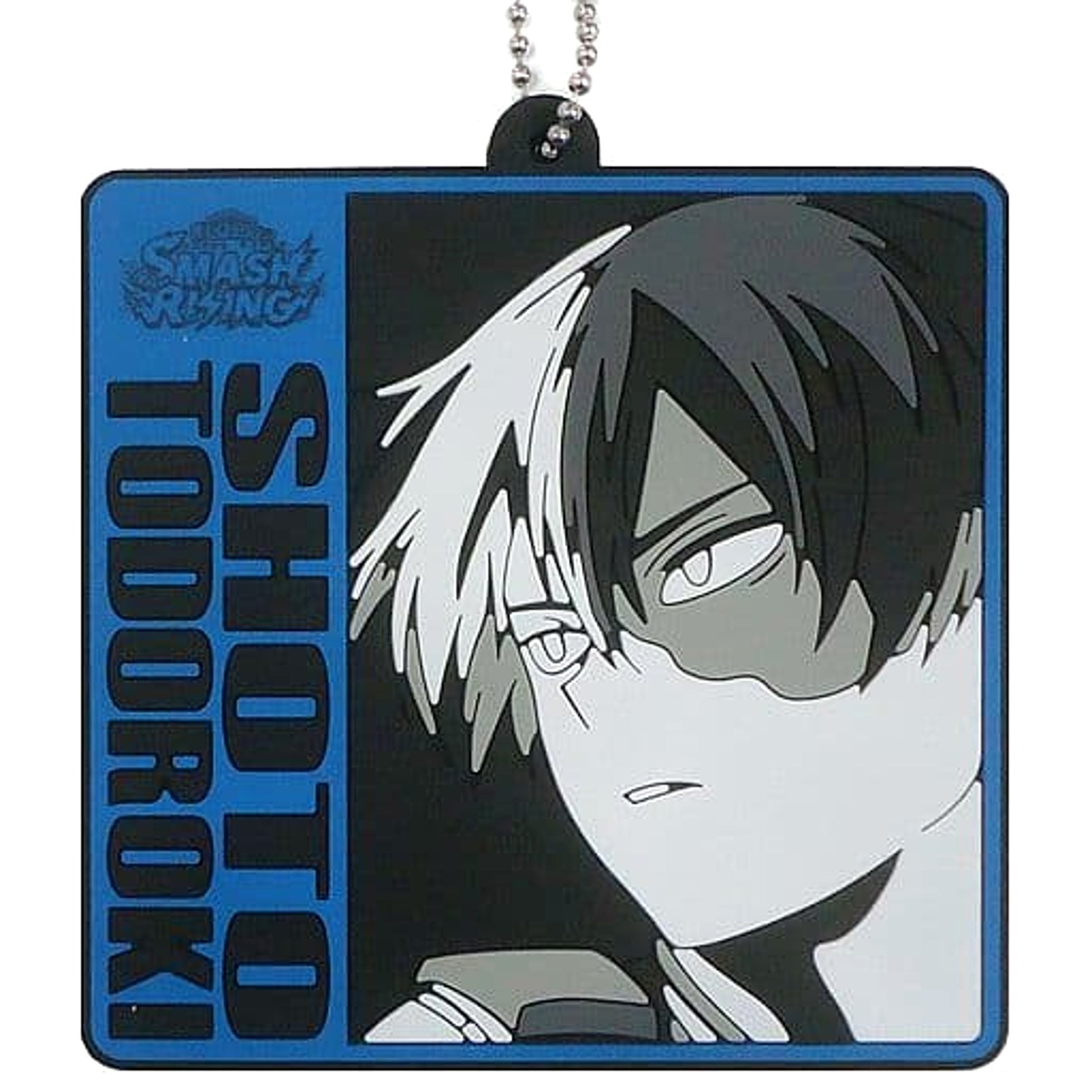 My Hero Academia Shoto Todoroki Ichiban Kuji Next Generations! Feat. Smash Rising Rubber Keychain Prize H Keychains [USED]