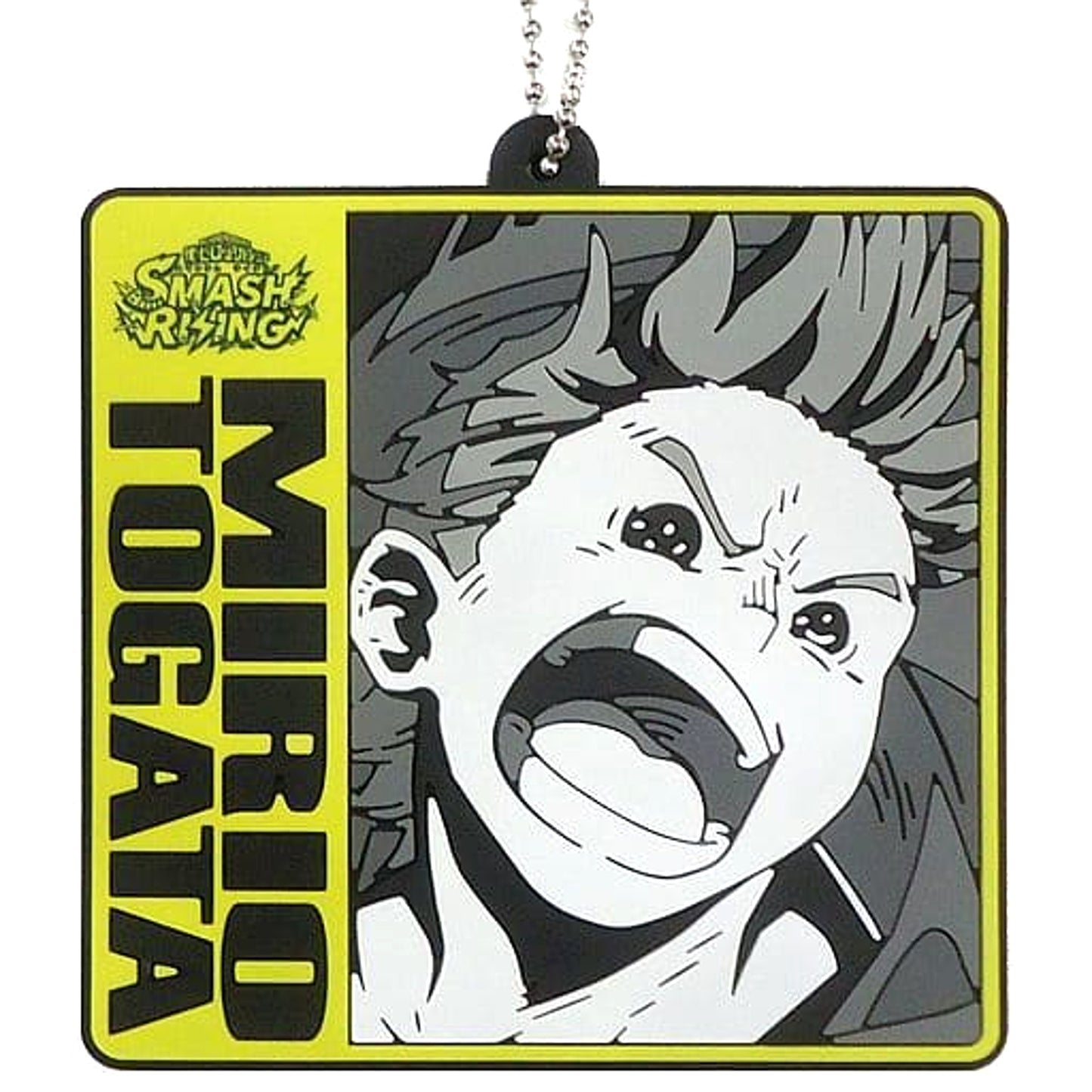 My Hero Academia Mirio Togata Ichiban Kuji Next Generations! Feat. Smash Rising Rubber Keychain Prize H Keychains [USED]