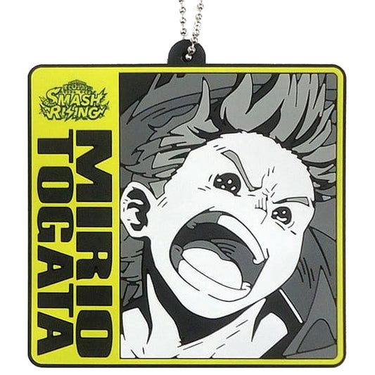 My Hero Academia Mirio Togata Ichiban Kuji Next Generations! Feat. Smash Rising Rubber Keychain Prize H Keychains [USED]
