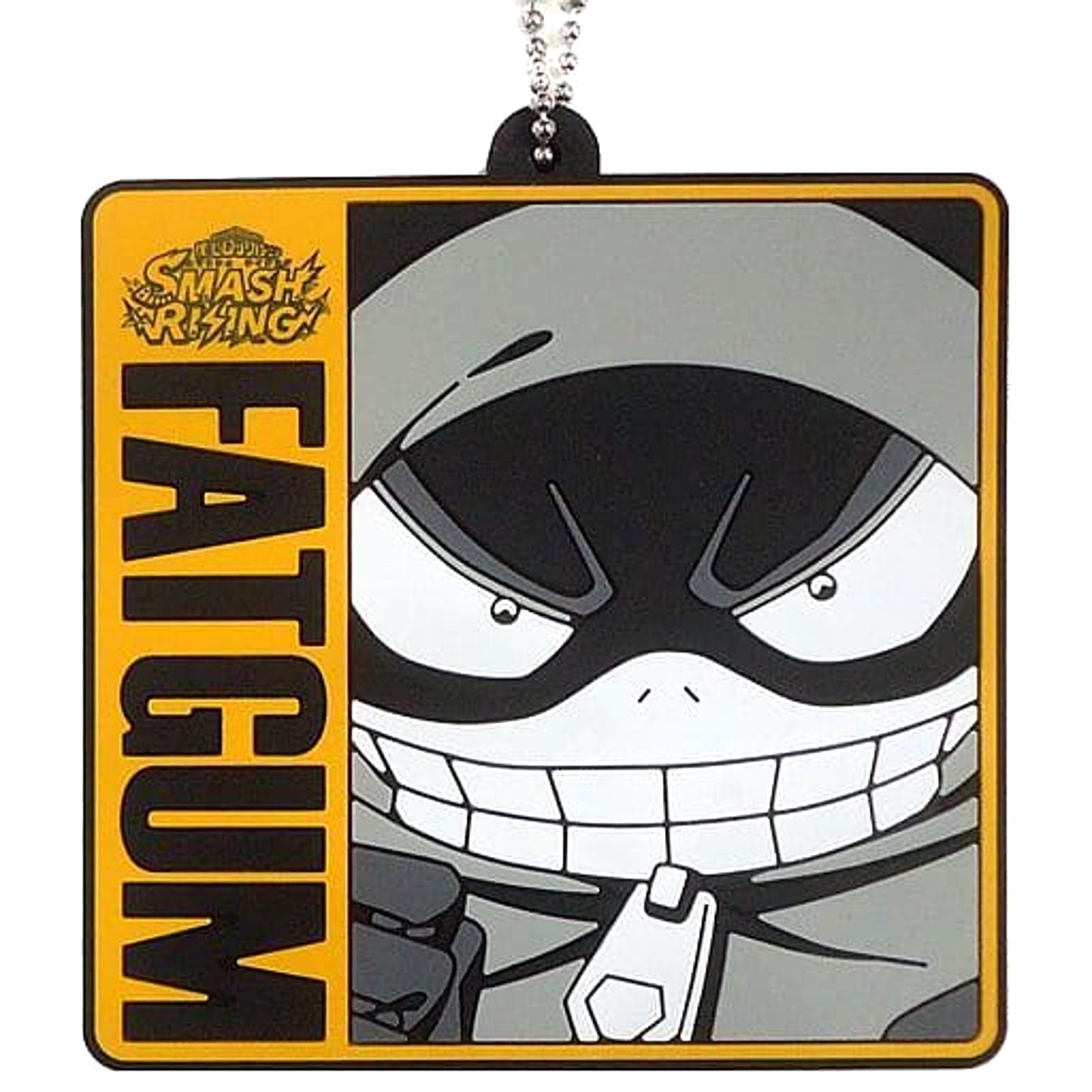 My Hero Academia Fatgum Ichiban Kuji Next Generations! Feat. Smash Rising Rubber Keychain Prize H Keychains [USED]