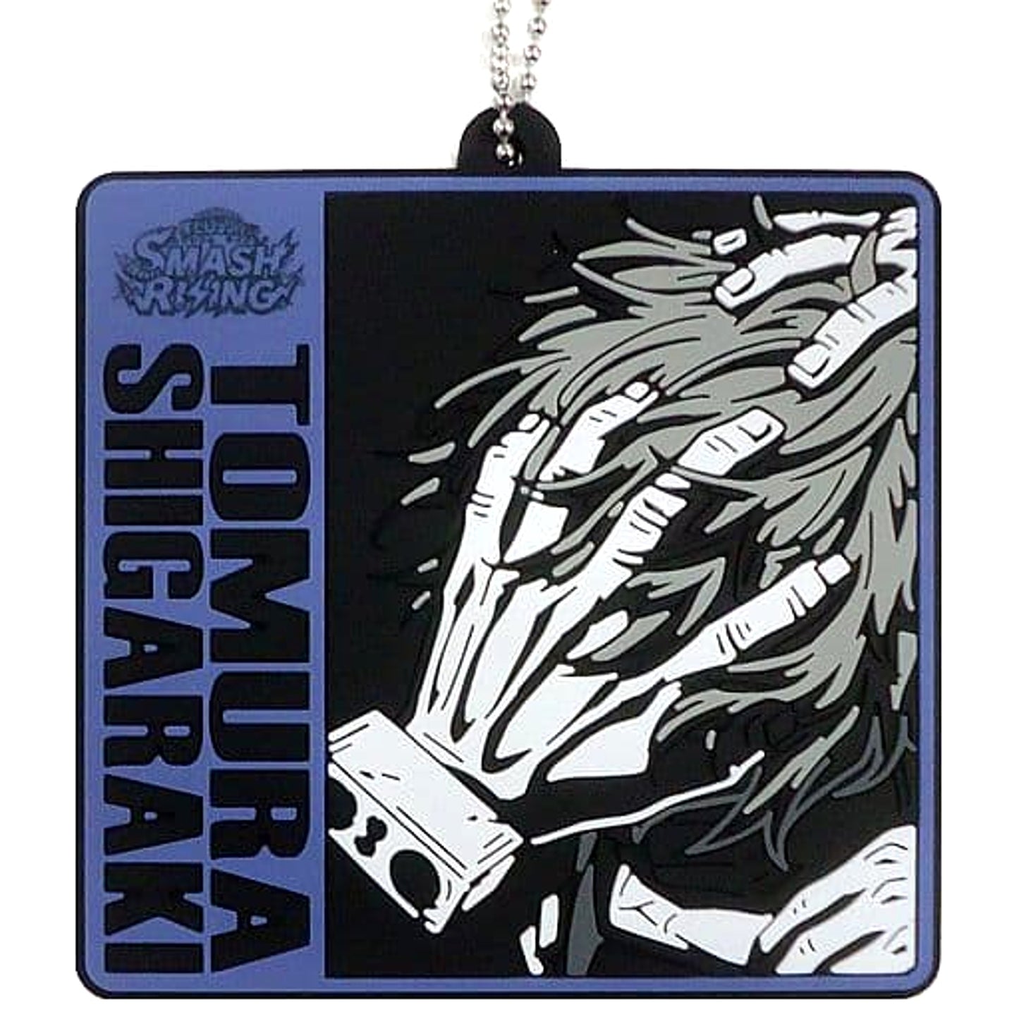 My Hero Academia Tomura Shigaraki Ichiban Kuji Next Generations! Feat. Smash Rising Rubber Keychain Prize H Keychains [USED]
