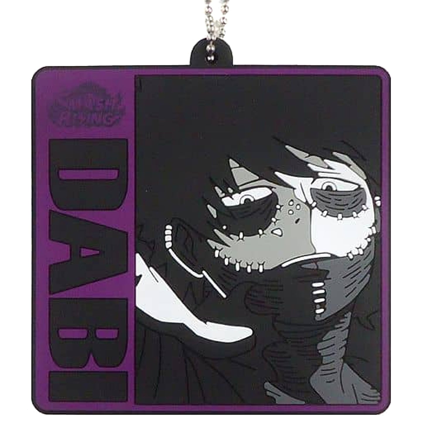 My Hero Academia Dabi Ichiban Kuji Next Generations! Feat. Smash Rising Rubber Keychain Prize H Keychains [USED]