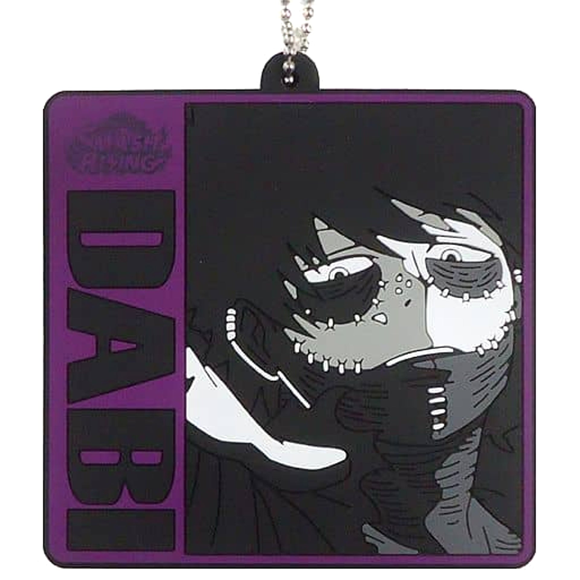 My Hero Academia Dabi Ichiban Kuji Next Generations! Feat. Smash Rising Rubber Keychain Prize H Keychains [USED]