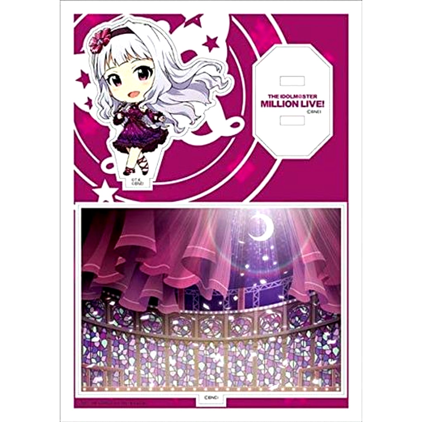 Takane Shijou THE IDOLM@STER MILLION LIVE! Acrylic Character Plate Petit 02 [USED]