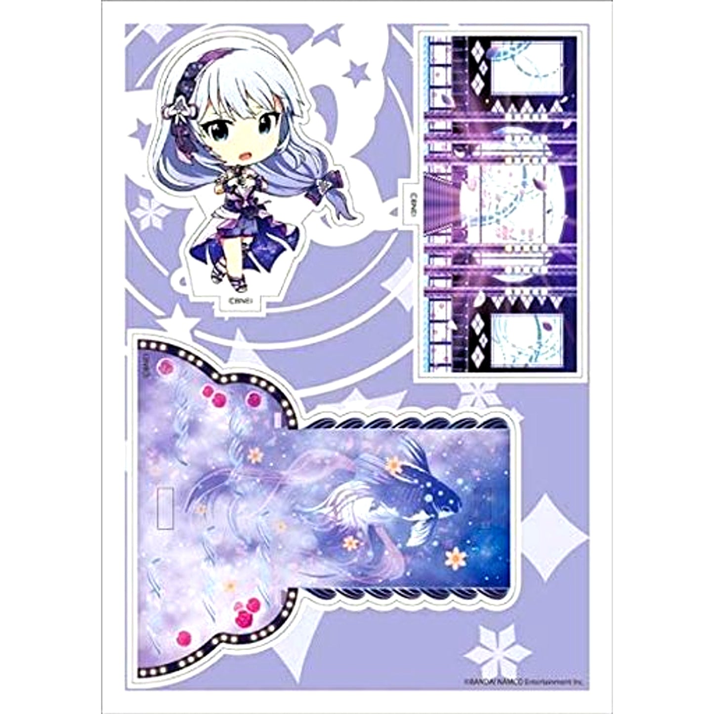 Tsumugi Shiraishi THE IDOLM@STER MILLION LIVE! Acrylic Character Plate Petit 02 [USED]