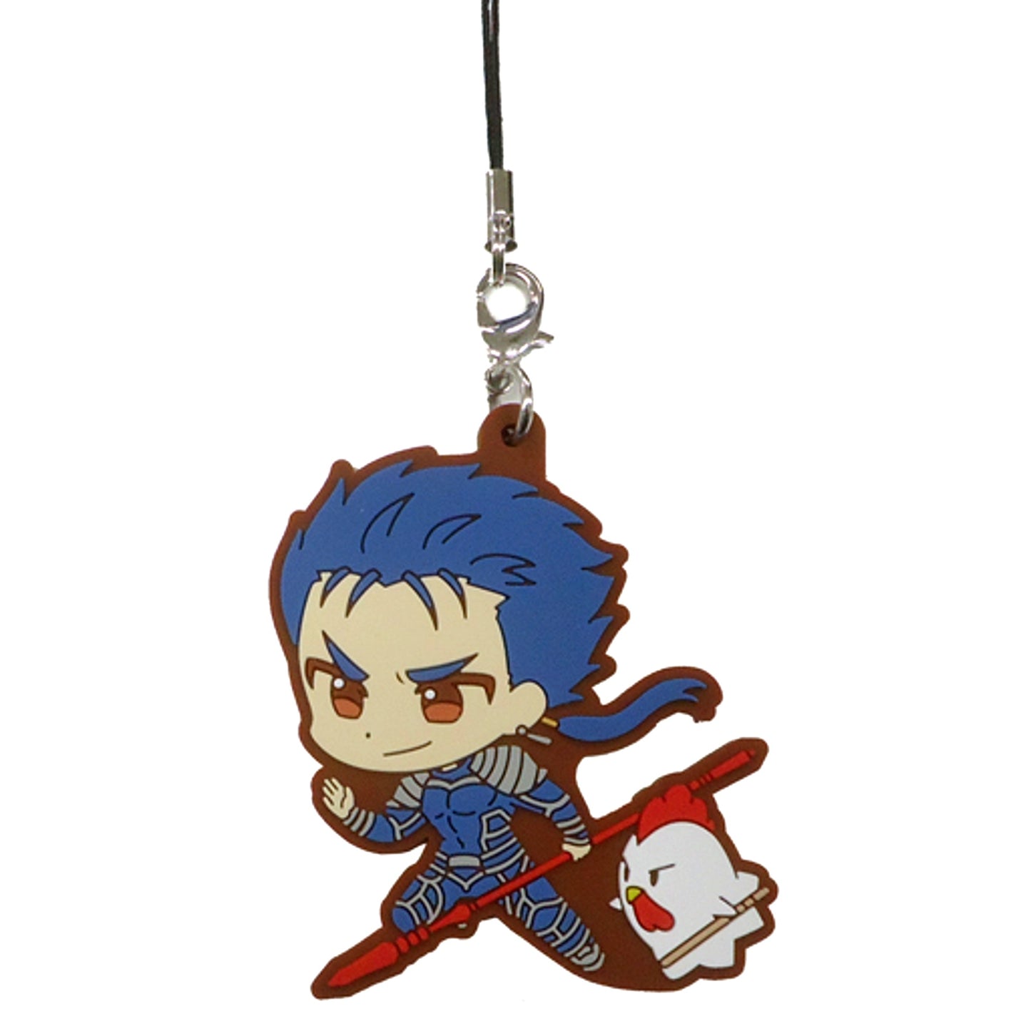 Lancer Fate/stay night Heaven's Feel Movie Rubber Strap Lawson Loppi HMV Ltd [USED]
