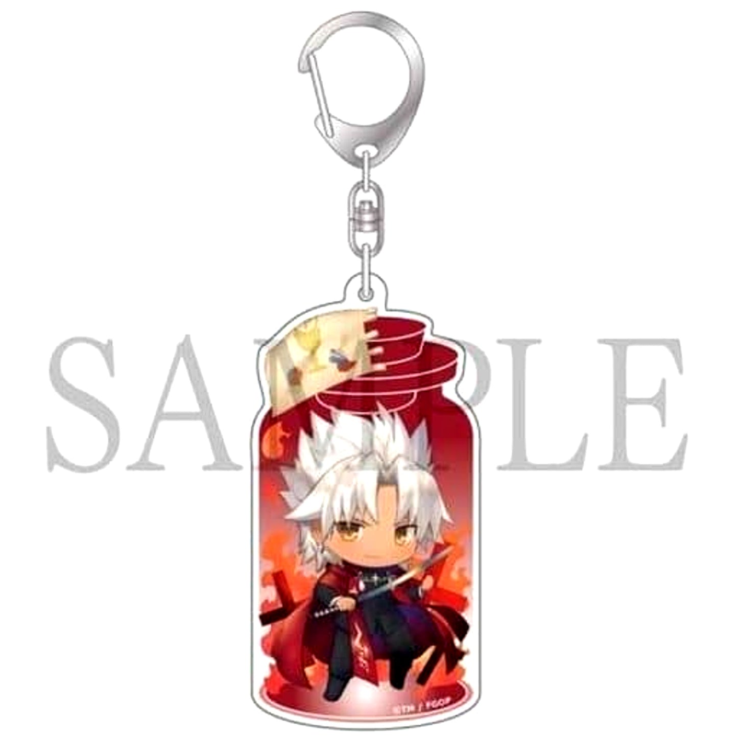 Fate/Grand Order Amakusa Shirou Ruler Charatoria Acrylic Keychain [USED]