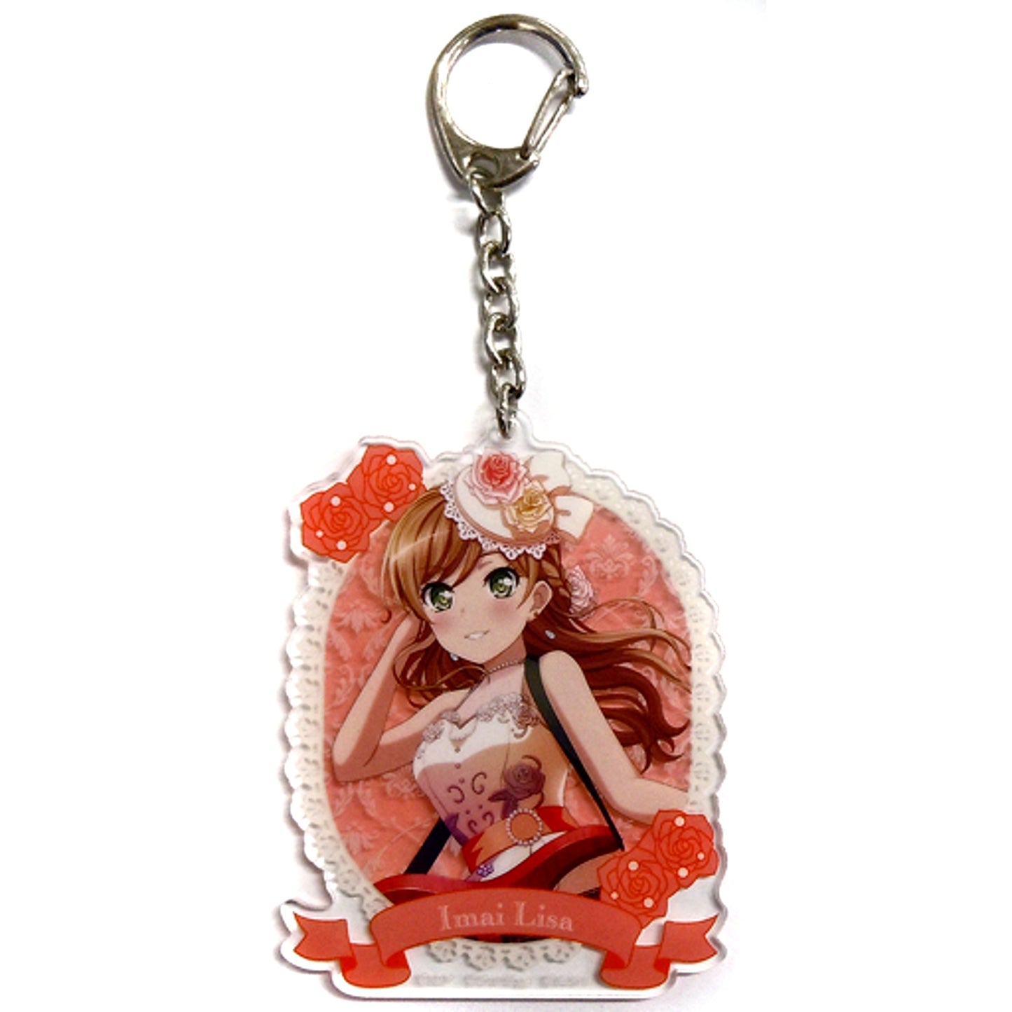 Lisa Imai BanG Dream! Roselia Acrylic Keychain Solo Live Flamme/Wasser [USED]