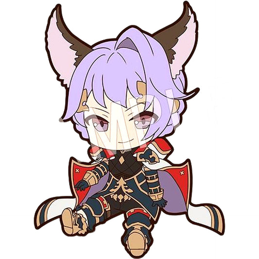 Feower GRANBLUE FANTASY Petanko Trading Rubber Strap Vol.3 Key Ring [USED]