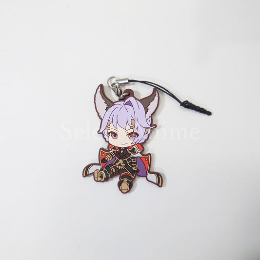 Feower GRANBLUE FANTASY Petanko Trading Rubber Strap Vol.3 Key Ring [USED]