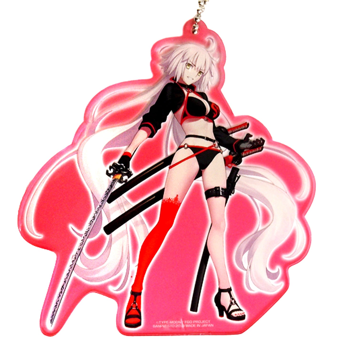 Berserker Jeanne d'Arc Alter Fate/Grand Order Big Plate Keychain Vol.3 SEGA Ltd [USED]
