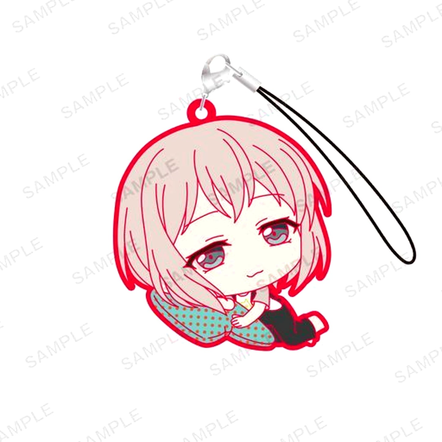 Moca Aoba Clear ver. BanG Dream! Girls Band Party! Suyarin Rubber Strap Afterglow [USED]