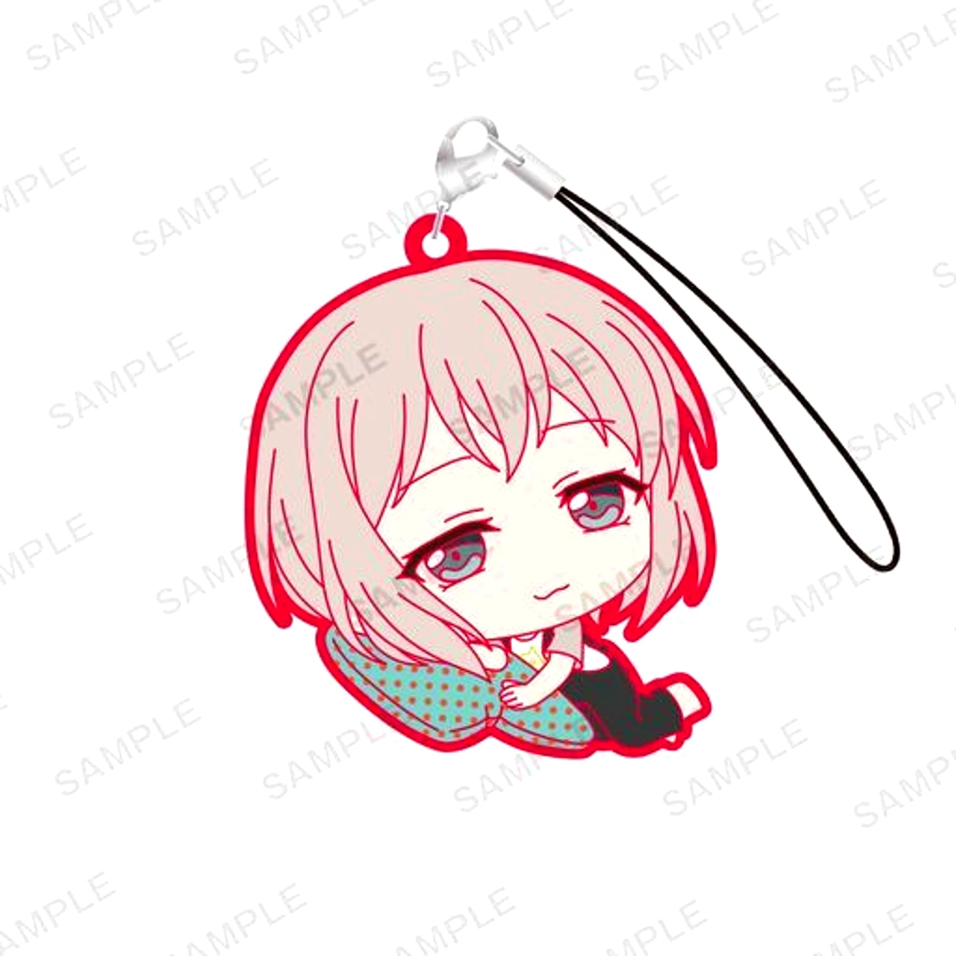 Moca Aoba Clear ver. BanG Dream! Girls Band Party! Suyarin Rubber Strap Afterglow [USED]