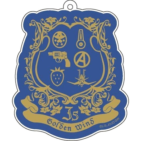 JoJo's Bizarre Adventure Part 5: Golden Wind Buccellati Team Ver. Motif Acrylic Keychain Keychains [USED]