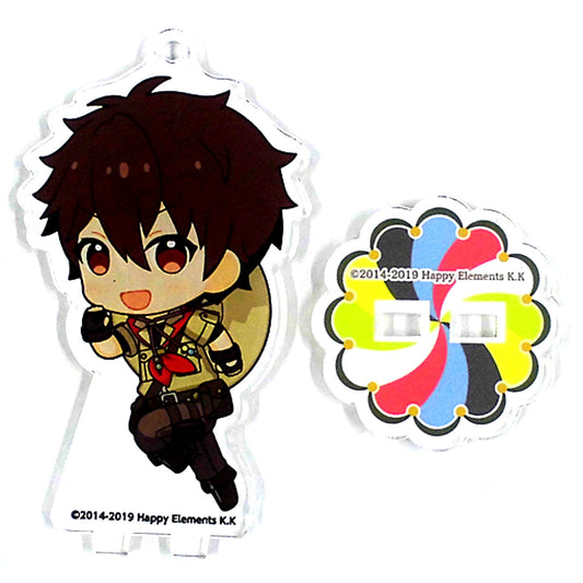 Chiaki Morisawa Ensemble Stars!! x animatecafe Trading Acrylic Stand Keychain ES Anniversary Park Ver. Group A [USED]