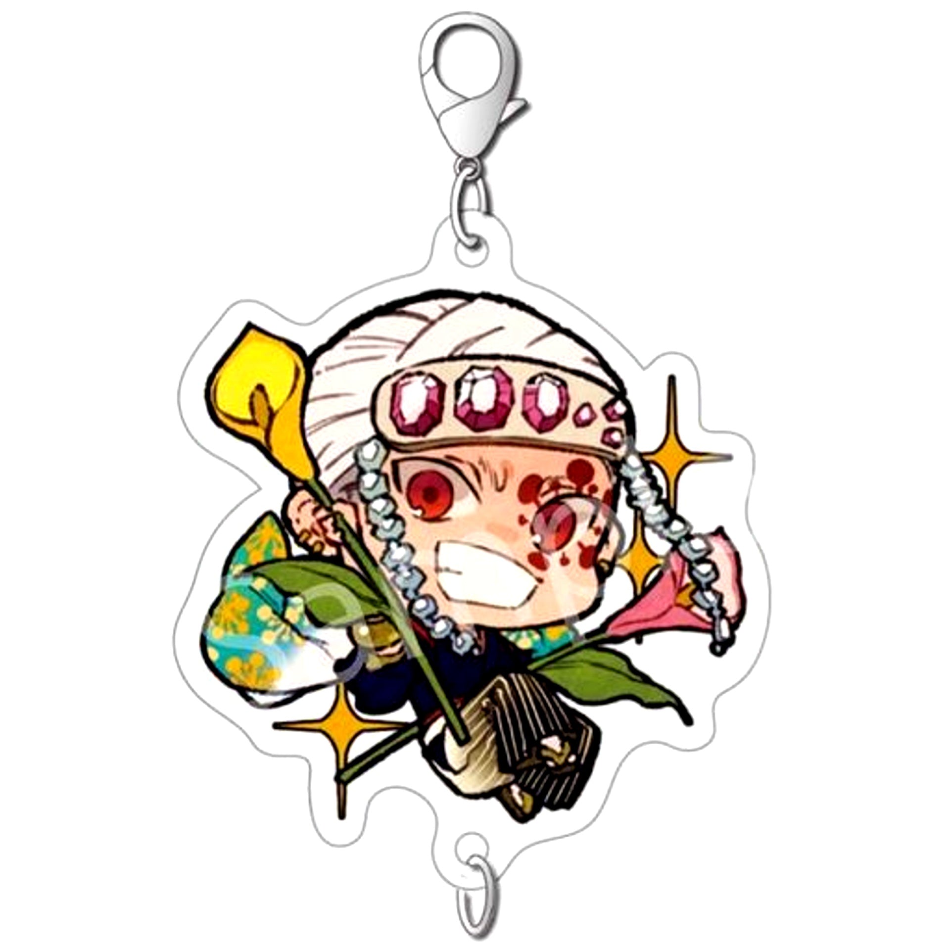 Tengen Uzui Demon Slayer Kimetsu no Yaiba Birth Flower Ver Chain Collection [USED]