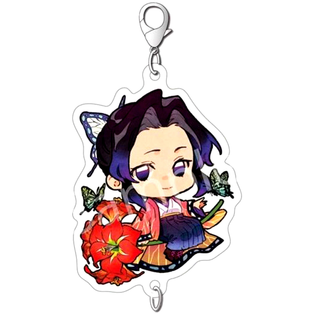 Shinobu Kocho Demon Slayer Kimetsu no Yaiba Birth Flower Ver Chain Collection [USED]