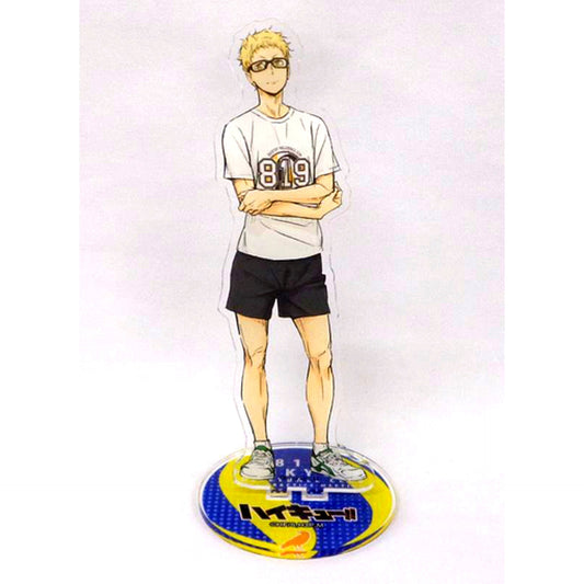 Kei Tsukishima Acrylic Stand Let's Play Volleyball!! Haikyu!! x JUMP SHOP Seijoh Festival 2018 [USED]
