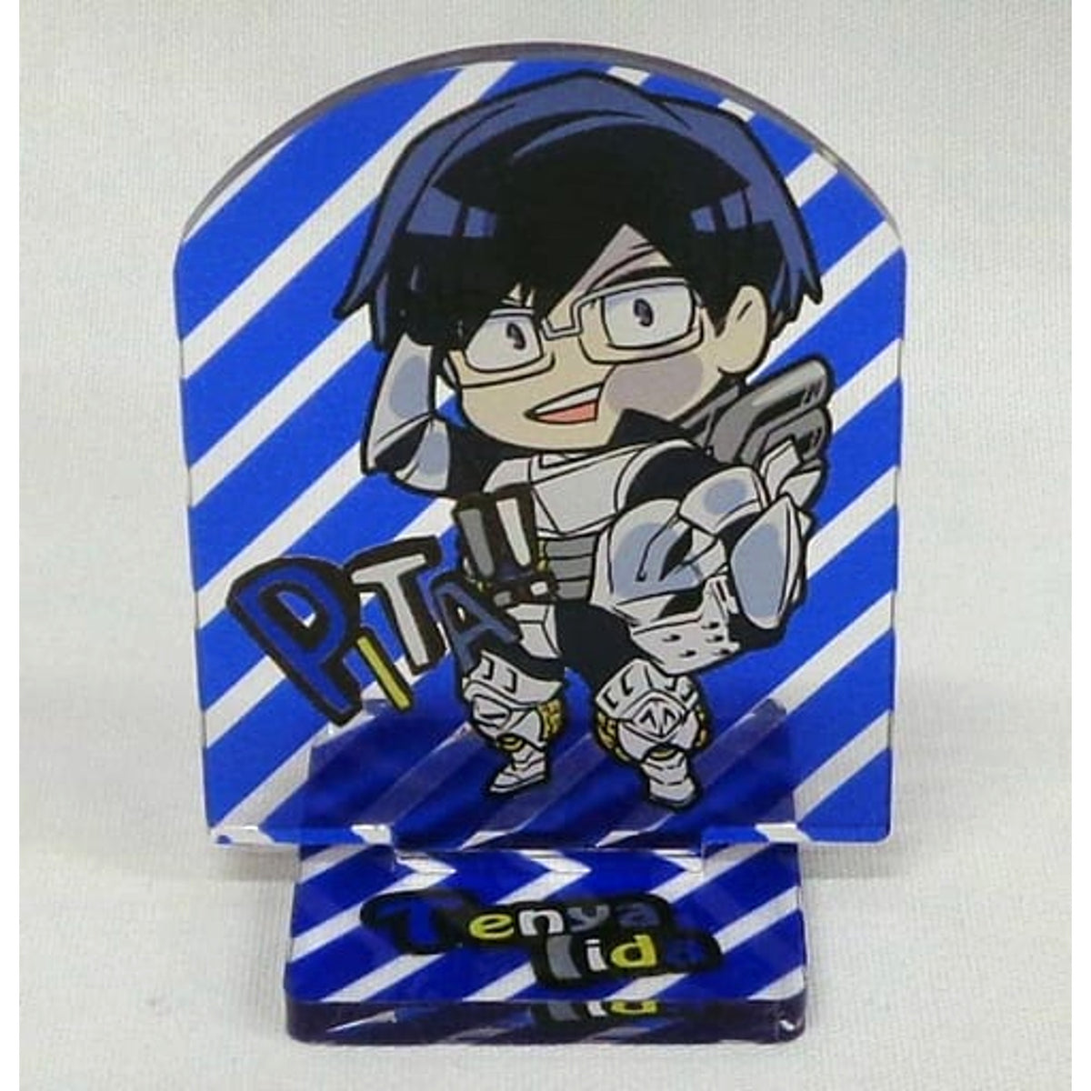 My Hero Academia Pita Defo Tenya Iida Provisional License Battle Acrylic Stand Acrylic Stands [USED]