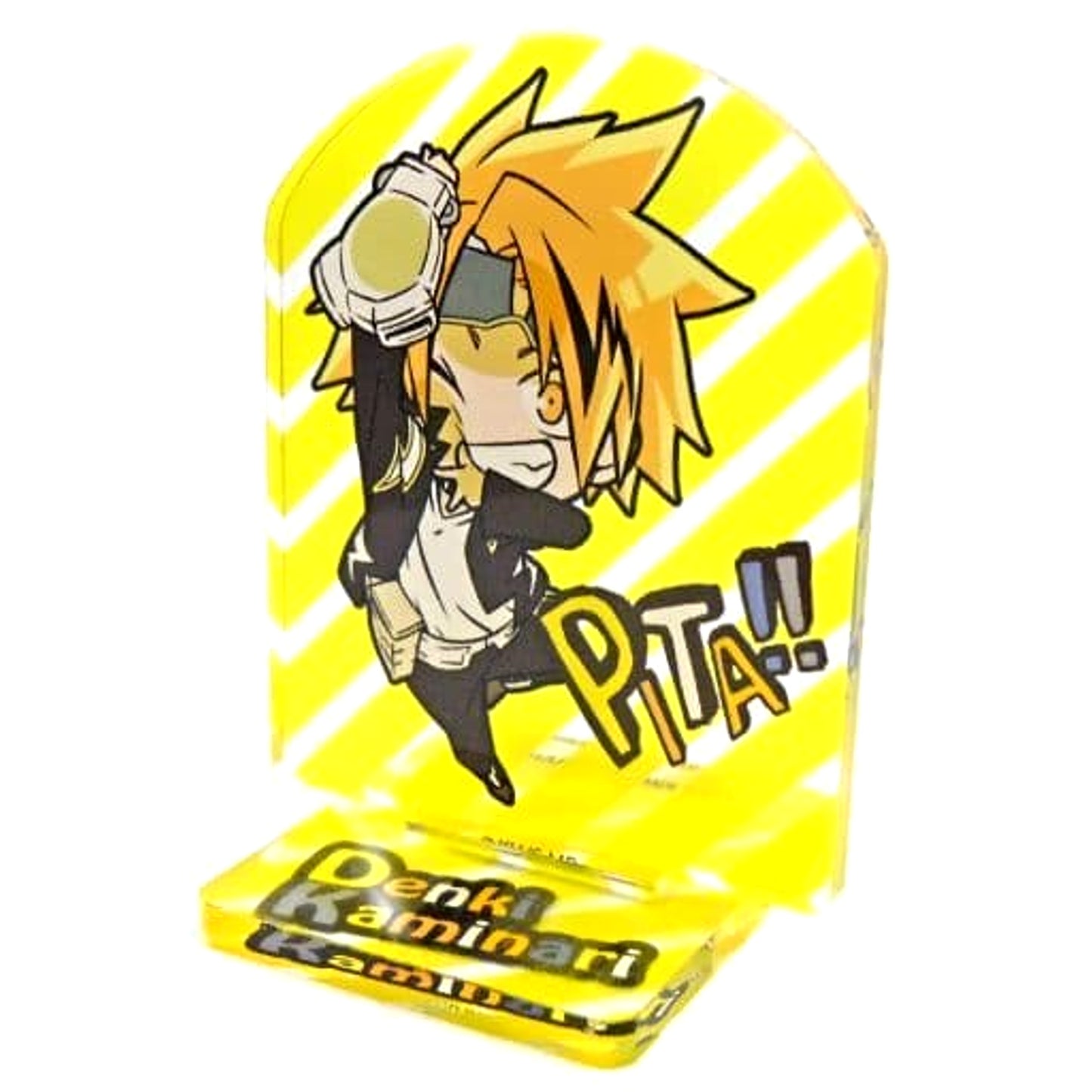 My Hero Academia Denki Kaminari Pita! Defome Provisional License Battle Acrylic Stand Acrylic Stands [USED]