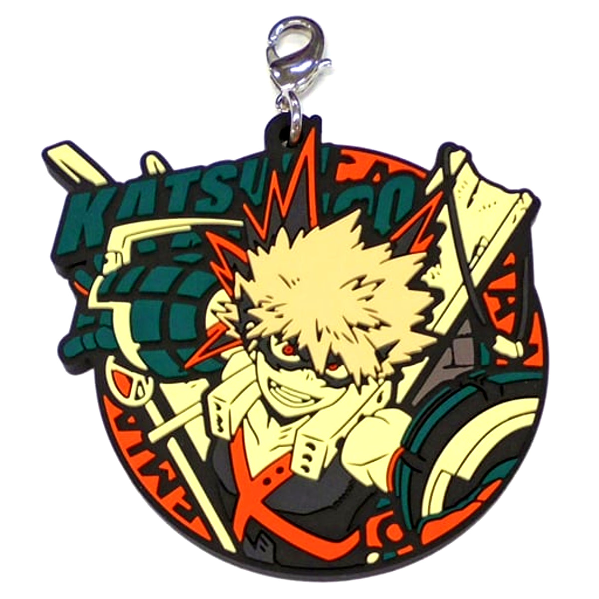Katsuki Bakugo Prize K My Hero Academia After The Fight Ichiban Kuji Rubber Charm [USED]