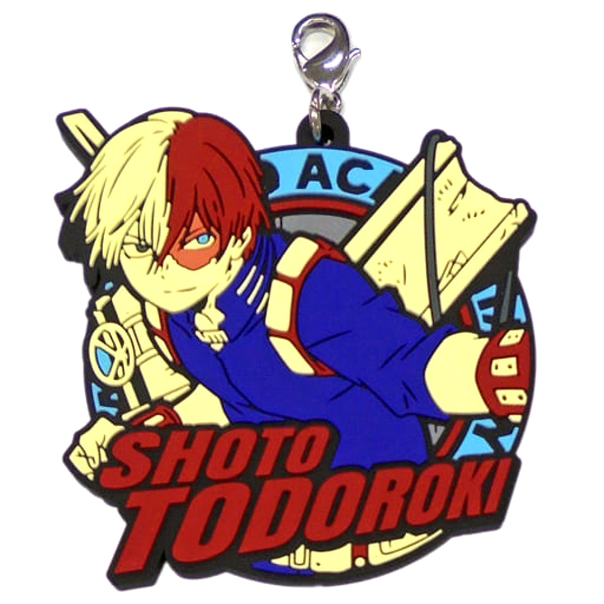 My Hero Academia Shoto Todoroki Ichiban Kuji After The Fight Rubber Charm Prize K Charm [USED]