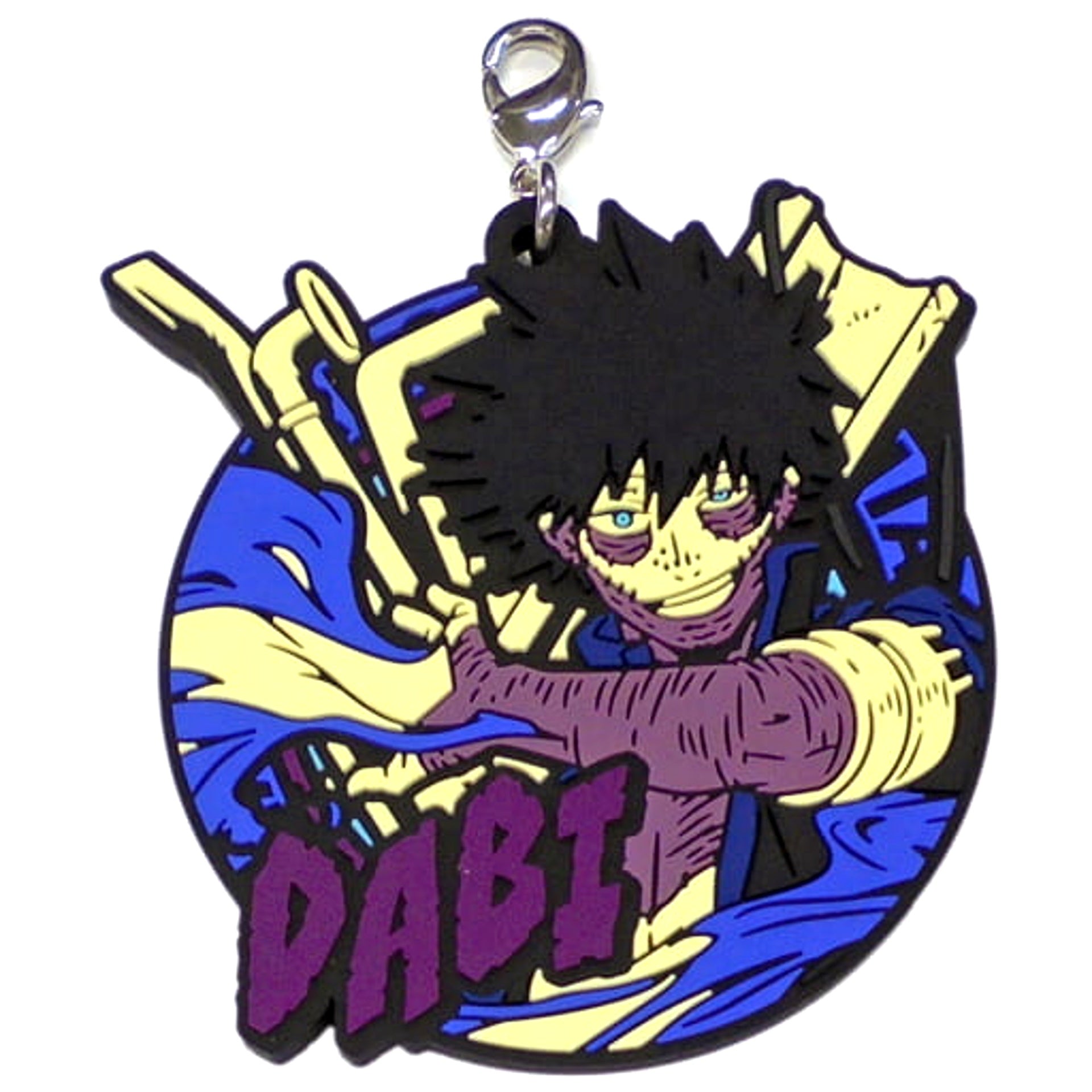 My Hero Academia Dabi Ichiban Kuji After The Fight Rubber Charm Prize K Charm [USED]