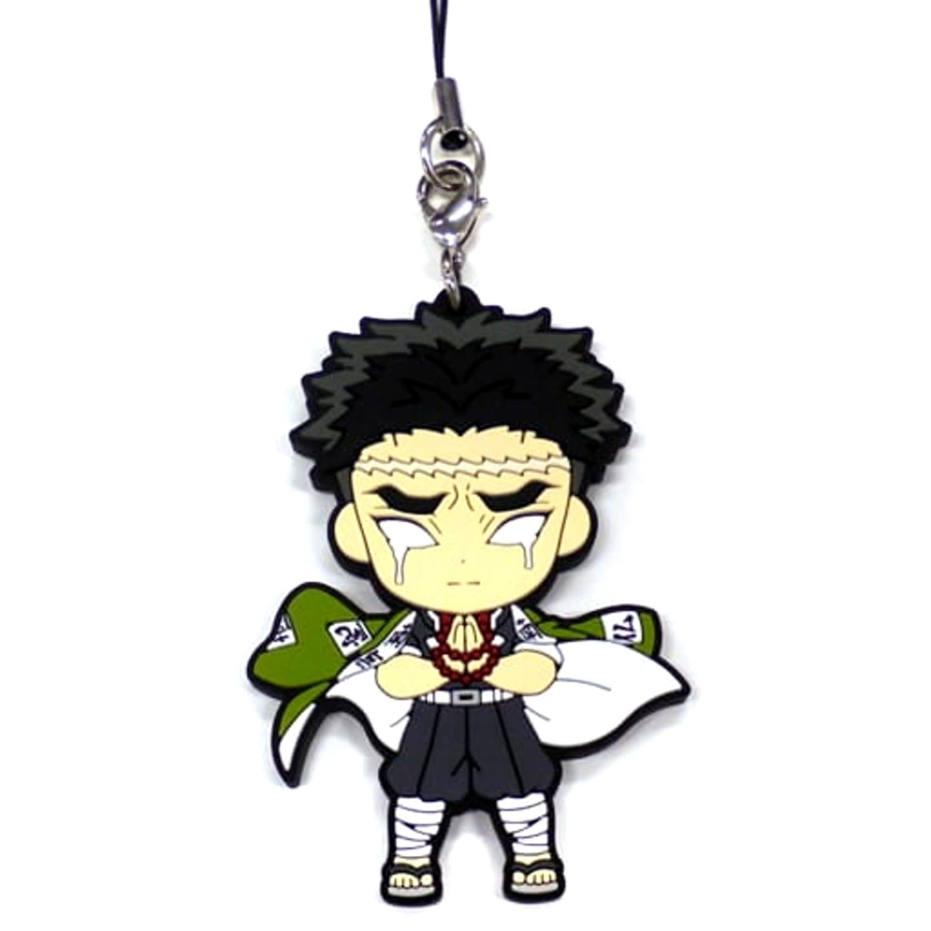 Demon Slayer: Kimetsu no Yaiba Gyomei Himejima Ichiban Kuji Two Hashira Meeting Rubber Strap Kyunchara Illustrations Prize I [USED]