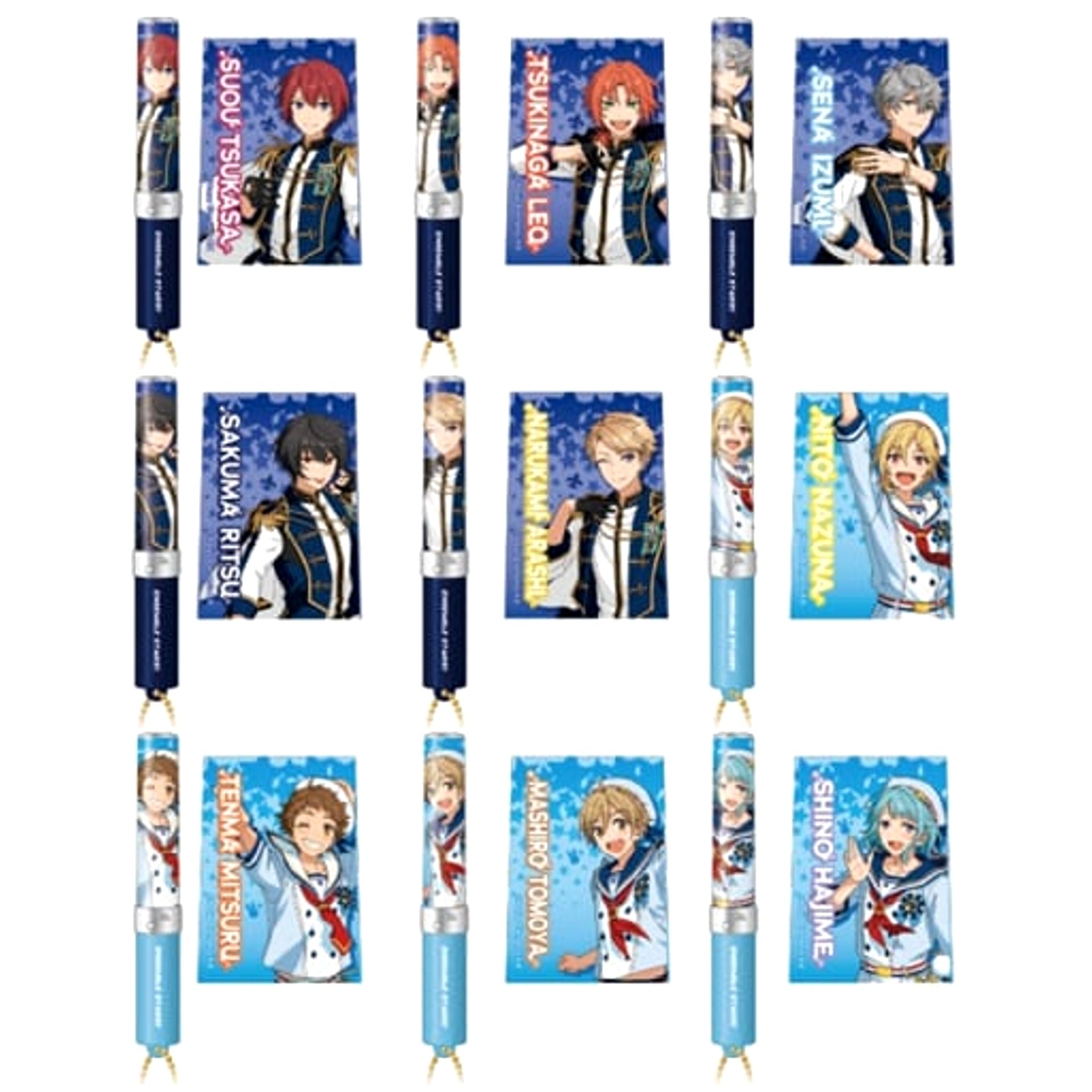 Ensemble Stars!! Tsukasa Suo & Others All 9 Types Set Lumiel Penlight Cbox [USED]