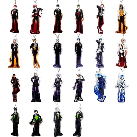 Set of 22 Disney Twisted-Wonderland Acrylic Charm SEGA Limited [USED]