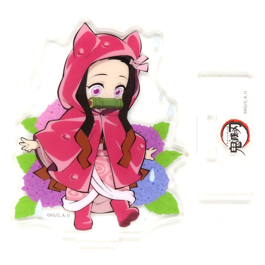 Nezuko Kamado Group B Illustration Random Acrylic Stand Demon Slayer: Kimetsu no Yaiba ufotable cafe Rainy Season Event [USED]