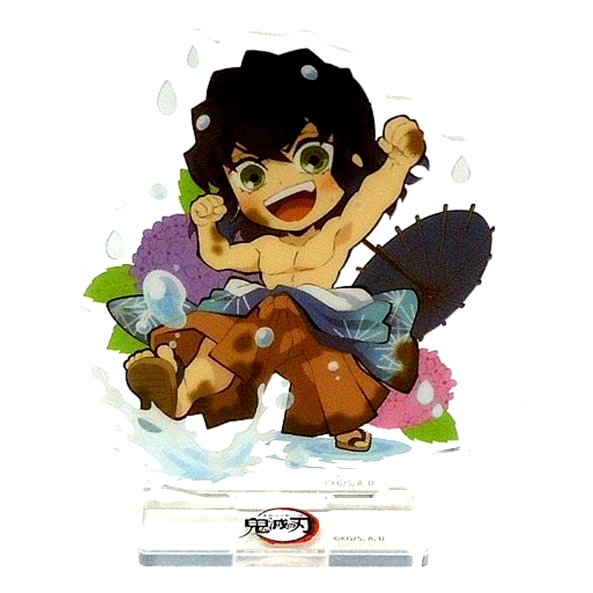 Inosuke Hashibira Demon Slayer: Kimetsu no Yaiba ufotable Cafe Rainy Season Event Newly Drawn Random Acrylic Stand Group B [USED]