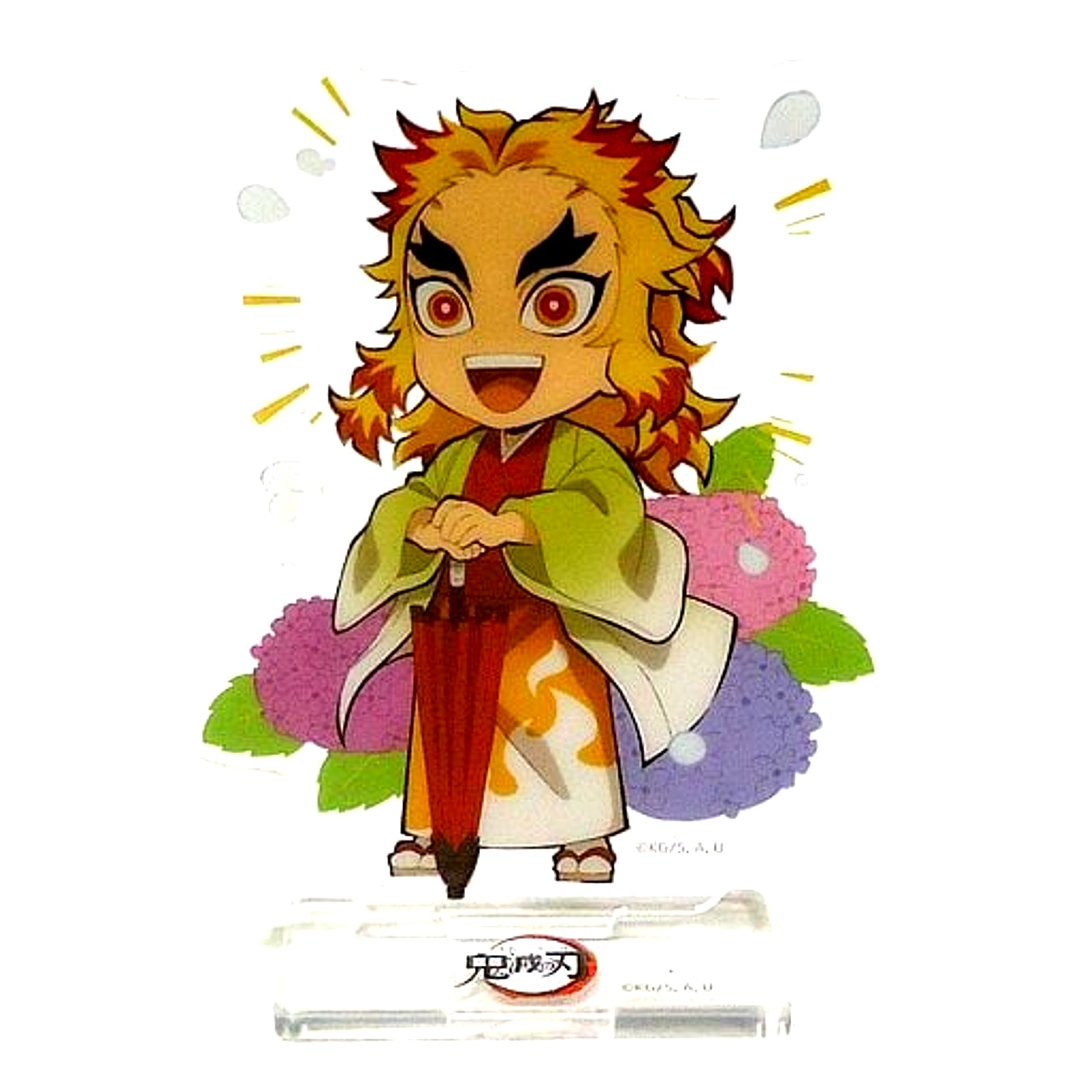 Kyojuro Rengoku Demon Slayer ufotable cafe Rainy Season Event Newly Drawn Random Acrylic Stand Group B [USED]