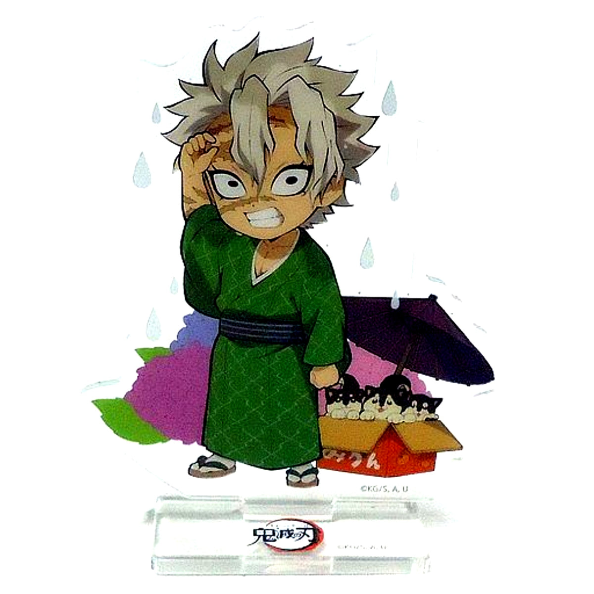 Sanemi Shinazugawa, Demon Slayer: Kimetsu no Yaiba, ufotable Cafe Rainy Season Event, Illustration Random Acrylic Stand, Group B [USED]