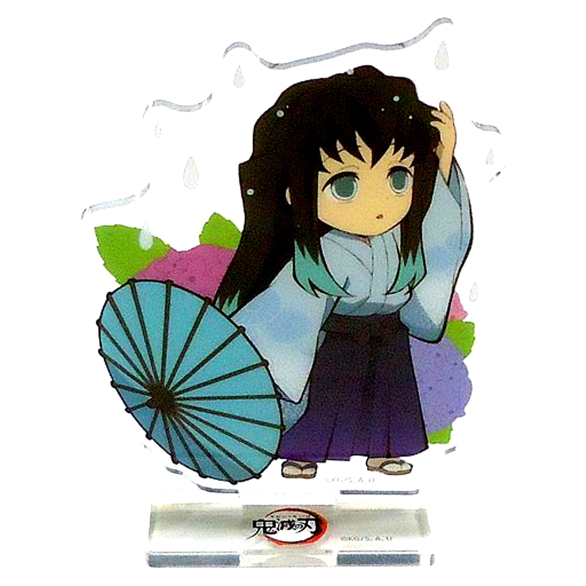 Muichiro Tokito Group B Illustration Random Acrylic Stand Demon Slayer: Kimetsu no Yaiba ufotable cafe Rainy Season Event [USED]