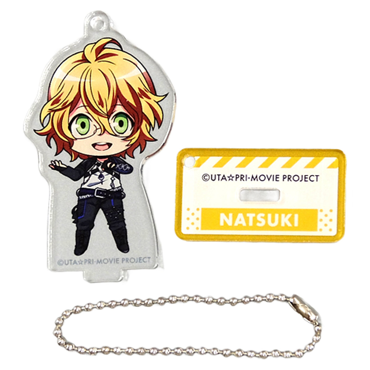Uta no Prince Sama: Maji Love Kingdom Natsuki Shinomiya Acrylic Keychain Collection with Stand Special Unit Chibi Chara Ver.A Keychains [USED]