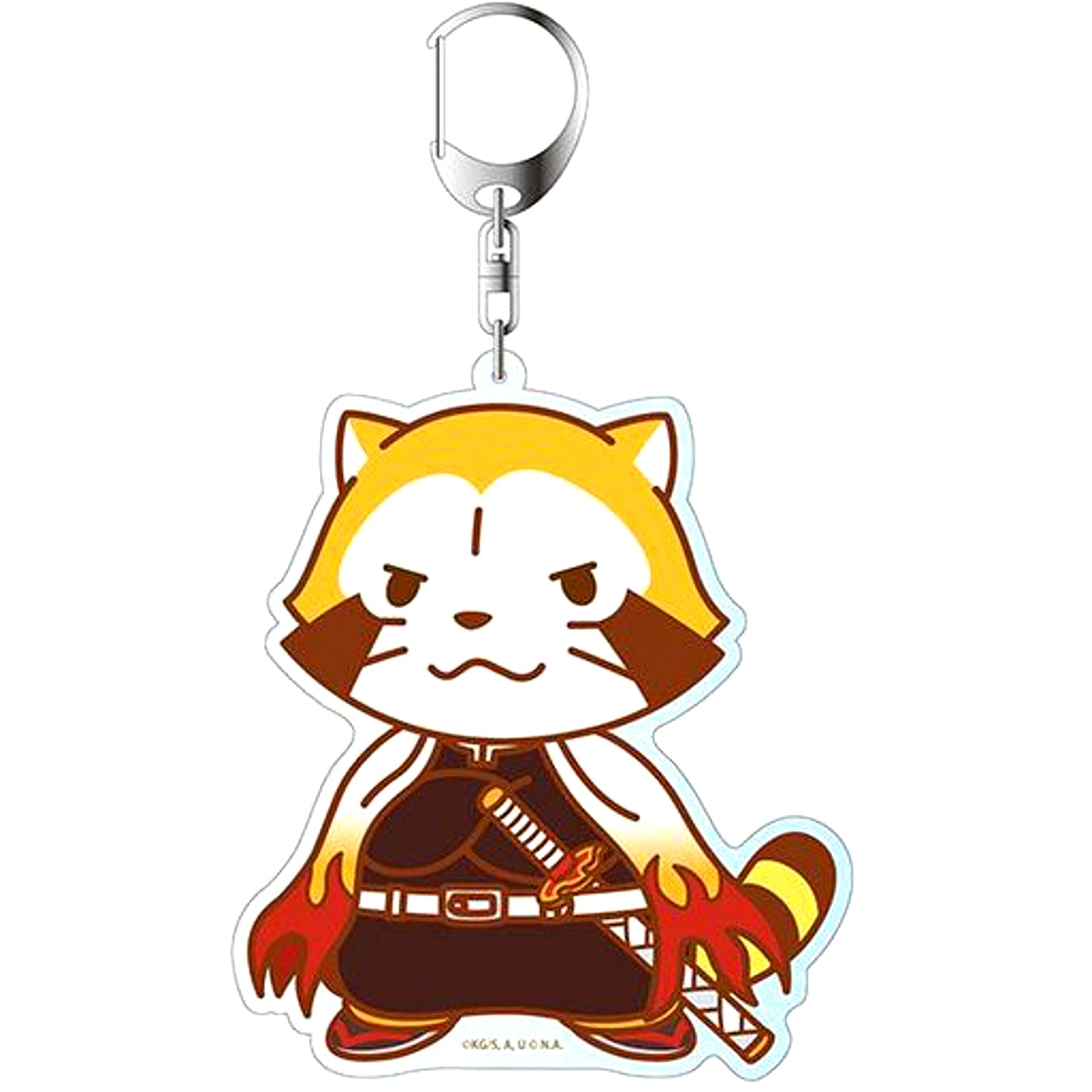 Kyojuro Rengoku Demon Slayer Kimetsu no Yaiba x Rascal Rascal Ver Big Keychain [USED]