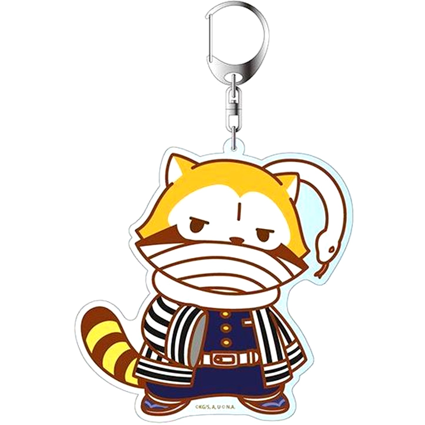 Obanai Iguro Demon Slayer Kimetsu no Yaiba x Rascal Rascal Ver Big Keychain [USED]