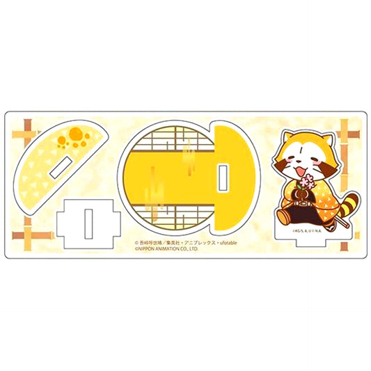 Zenitsu Agatsuma - Rascal Ver. Swing Acrylic Stand Demon Slayer x Araiguma Rascal [USED]