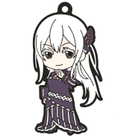 Re:ZERO -Starting Life in Another World- Echidna Nendoroid Plus Capsule Rubber Keychain Keychains [USED]