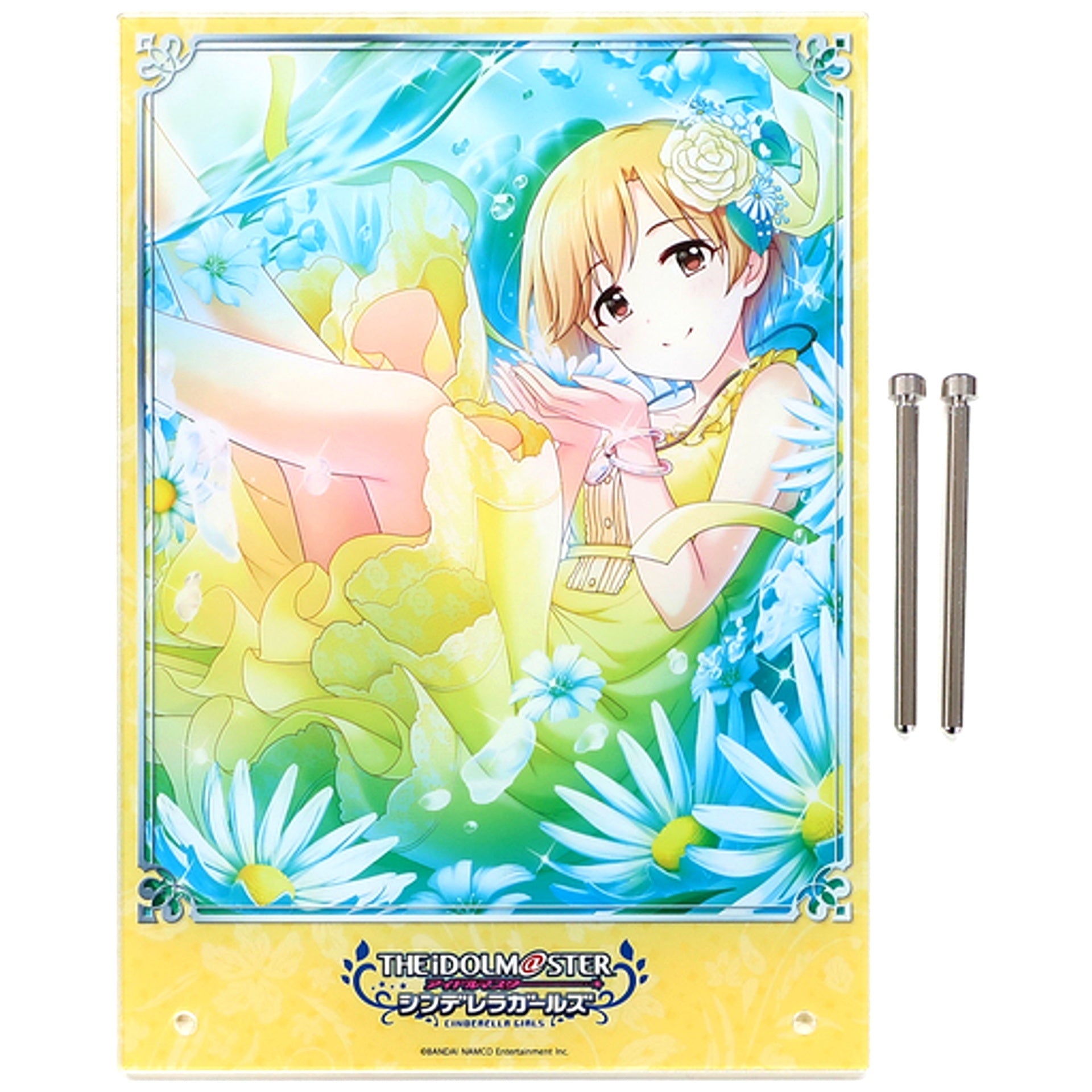 Yumi Aiba Ikoi no Hanaka The Idolmaster Cinderella Girls B5 Acrylic Stand Panel WonderGOO Limited [USED]
