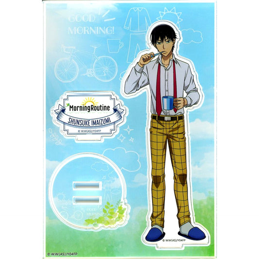 Shunsuke Imaizumi Acrylic Figure Stand Yowamushi Pedal GLORY LINE Morning Routine ONLY SHOP in SHIBUYA OIOI [USED]