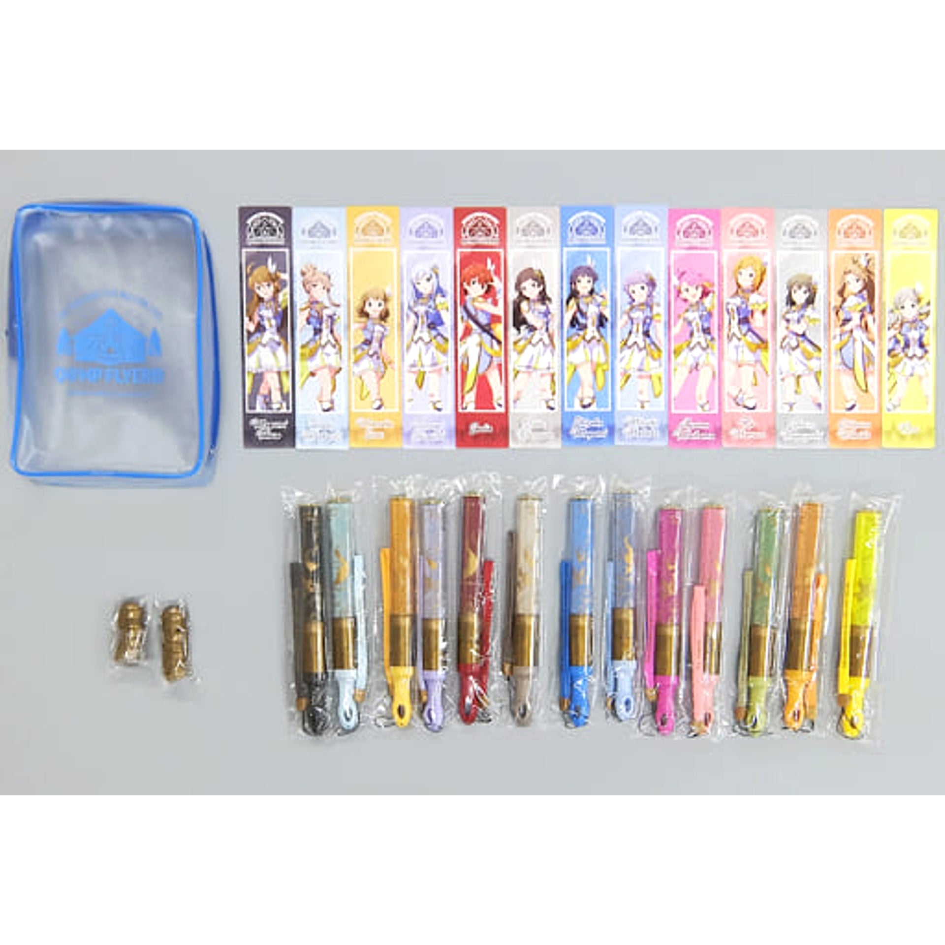 THE IDOLM@STER Million Live! Fairy 7th Live Ver. Set of 13 Official Concert Light 7thLIVE TOUR QAMP FLYER!!! Exclusive [USED]
