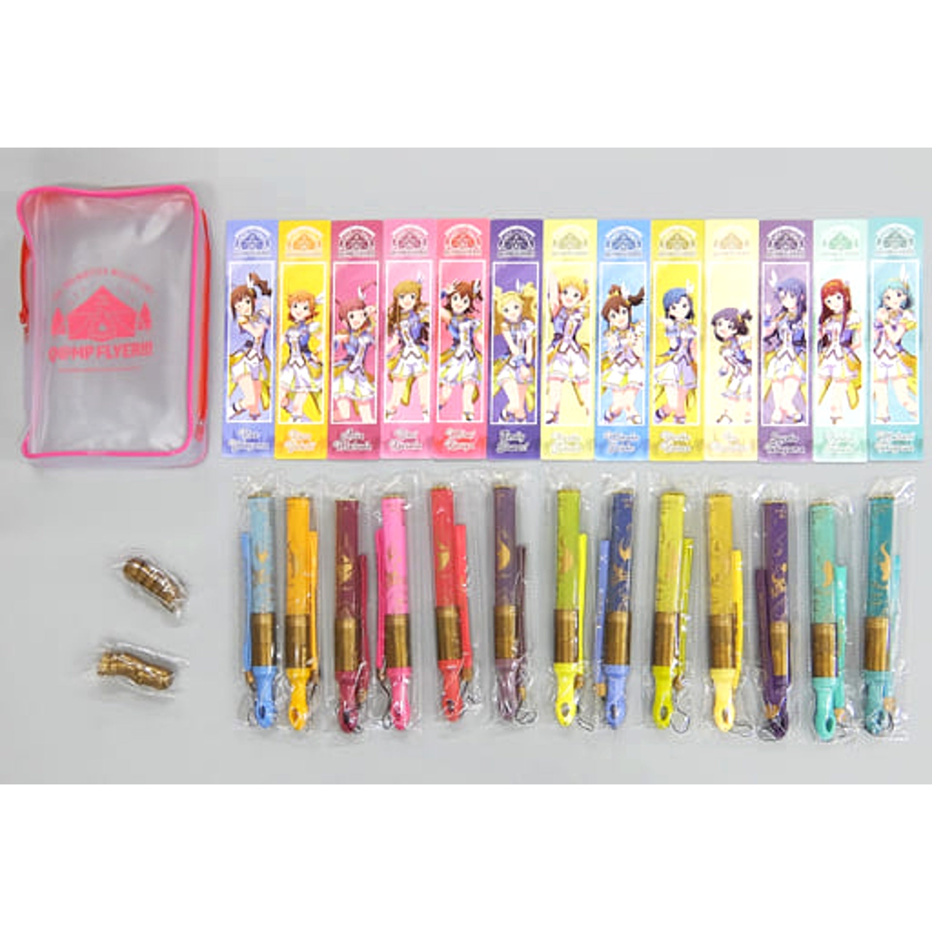 THE IDOLM@STER Million Live! Princess 7th Live Ver. Set of 13 Official Concert Light 7thLIVE TOUR QAMP FLYER!!! Exclusive [USED]