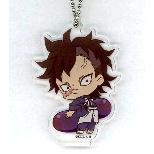 Genya Shinazugawa Demon Slayer CharaDri!! Mini Chara Acrylic Keychain [USED]