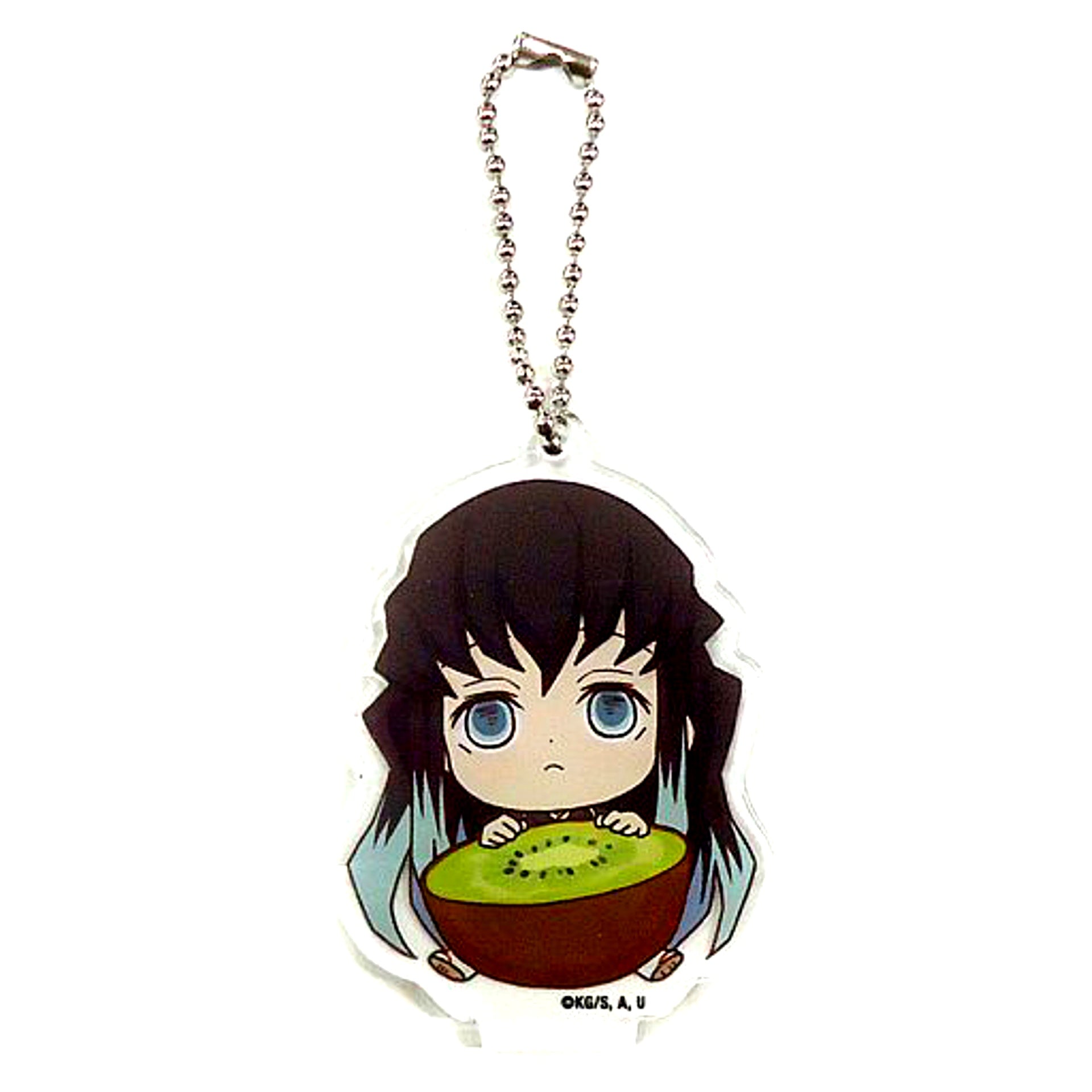 Muichiro Tokito Demon Slayer Kimetsu no Yaiba CharaDri Mini Char Acrylic Keychain [USED]
