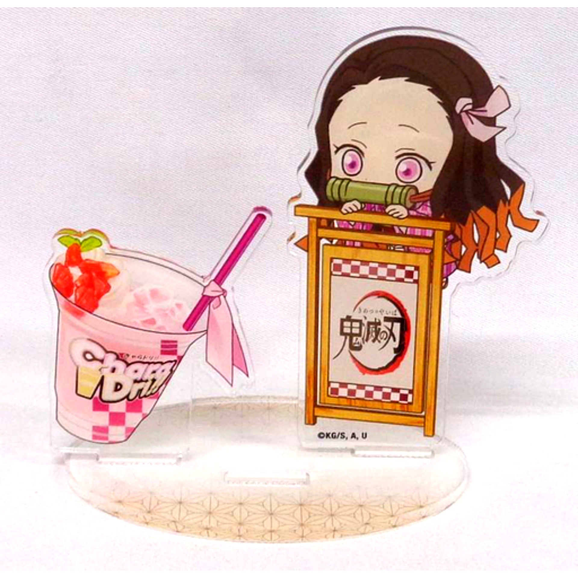 Nezuko Kamado Demon Slayer x CharaDri!! Mini Character Acrylic Stand [USED]